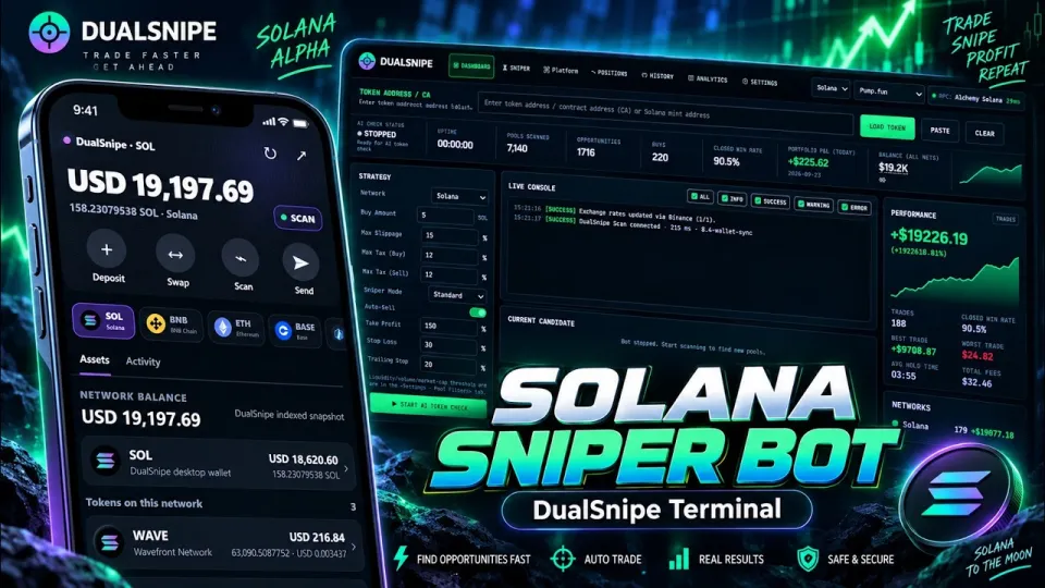 7 Essential Features of Solana Sniper Bot for Fast Auto Trading and Live Token Scanning